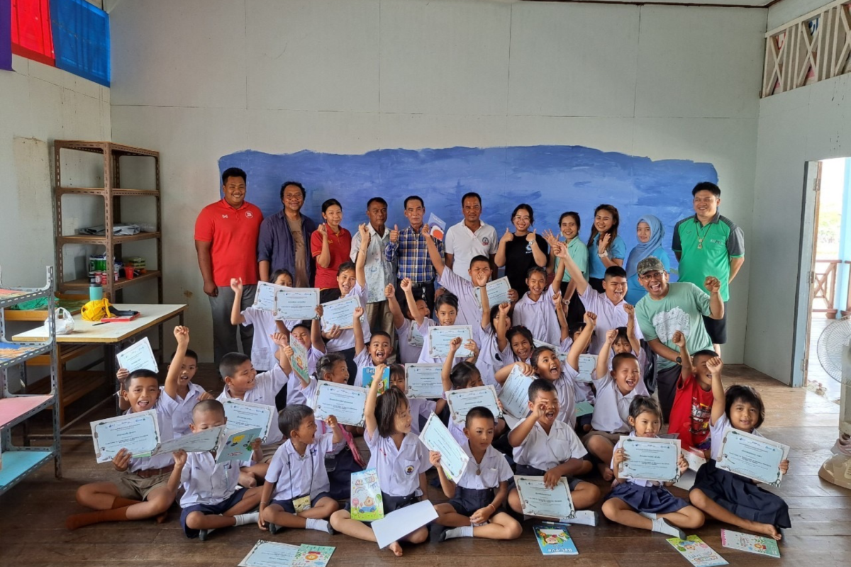 泰國學童自然教育項目 2023/24 Youth Camp for Conservation of Migratory Shorebirds and Salt Pan Habitat in The Pak Thale Nature Reserve, Thailand